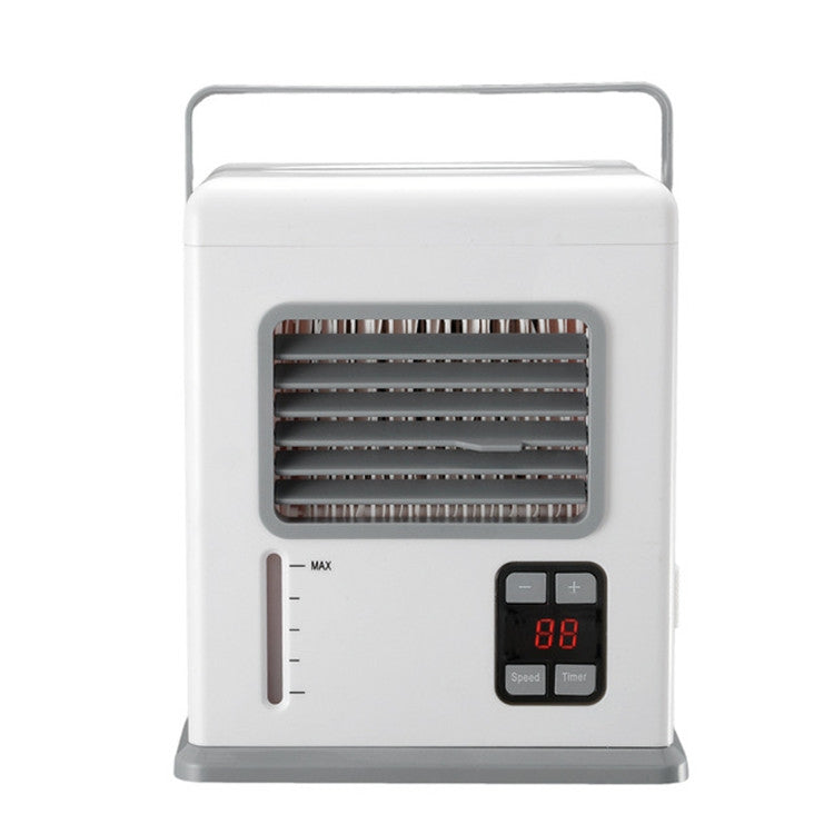 Desktop Air Cooler Plug-in Battery Dual-use Air Conditioning Intelligent Digital Display Mini Air Cooler Desktop Air Cooler Plug-in Battery Dual-use Air Conditioning Intelligent Digital Display Mini Air Cooler